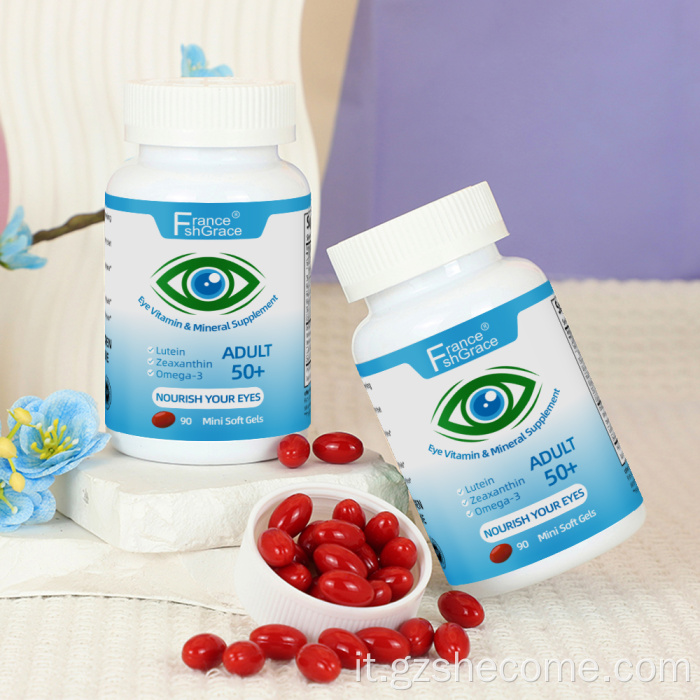 Shecome Eye Vitamin Mineral Softgels Supporto per la vista degli occhi